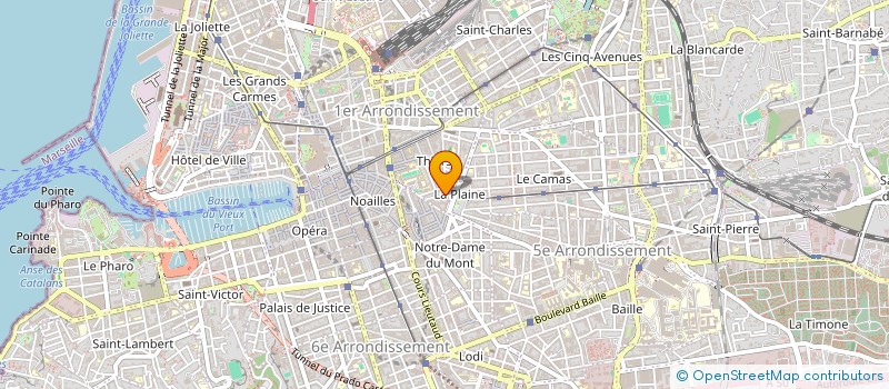 localisation de l'entreprise MADAME CAMILLE FERRAN à MARSEILLE