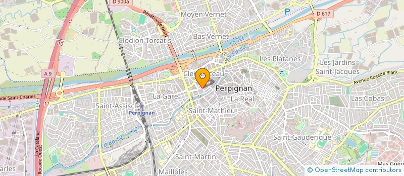 localisation de l'entreprise MADAME CAMILLE FERRAND  PERPIGNAN