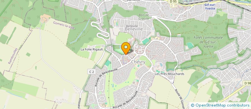 localisation de l'entreprise MADAME CAMILLE FERRARI à GIF-SUR-YVETTE