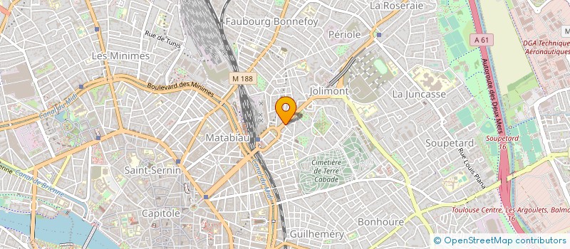 localisation de l'entreprise MADAME CAMILLE FERRERO à TOULOUSE