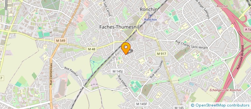 localisation de l'entreprise MADAME CAMILLE FLORAIN  FACHES-THUMESNIL