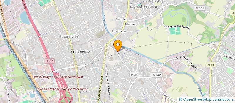 localisation de l'entreprise MADAME CAMILLE FORMOSA  LAUNAGUET