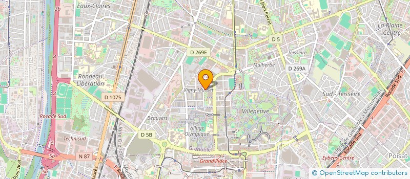 localisation de l'entreprise MADAME CAMILLE FORRAT  GRENOBLE