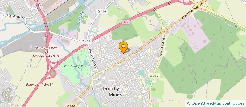 localisation de l'entreprise MADAME CAMILLE FORRAY à DOUCHY-LES-MINES