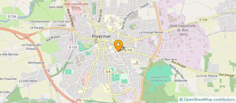 localisation de l'entreprise MADAME CAMILLE FOULON à PLOERMEL