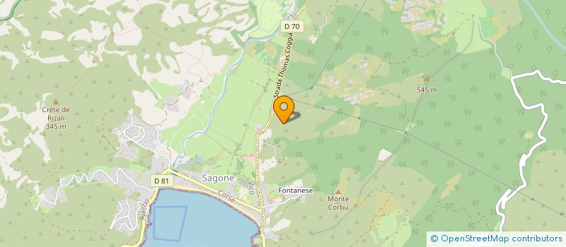 localisation de l'entreprise MADAME CAMILLE FOULQUIER  VICO