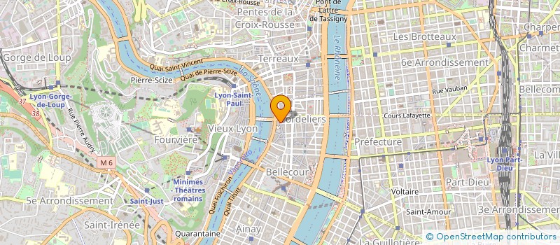 localisation de l'entreprise MADAME CAMILLE FOURNIER à LYON