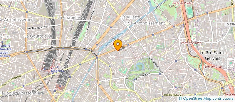 localisation de l'entreprise MADAME CAMILLE FRAIRROT  PARIS