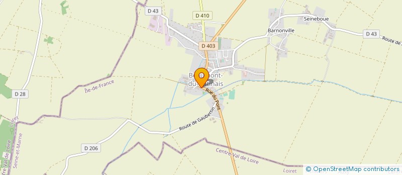 localisation de l'entreprise MADAME CAMILLE FRANCK  BEAUMONT-DU-GATINAIS