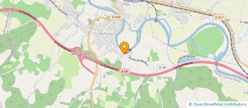 localisation de l'entreprise MADAME CAMILLE FRANCOIS-ABELLA  BELLOCQ