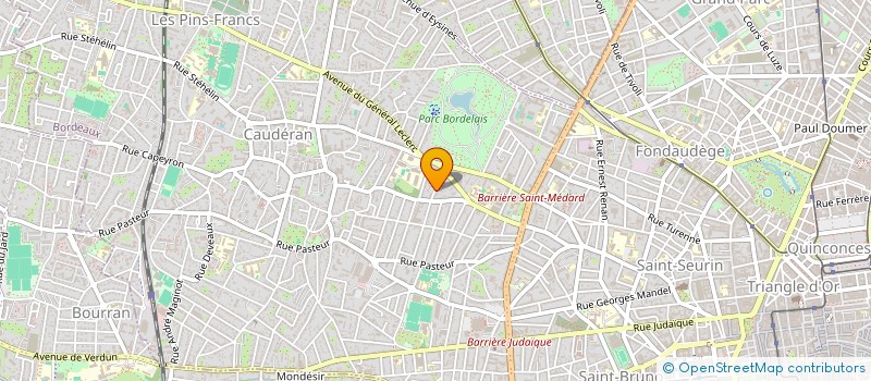 localisation de l'entreprise MADAME CAMILLE FRANQUET  BORDEAUX