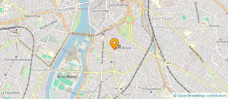 localisation de l'entreprise MADAME CAMILLE FREMONT  TOULOUSE
