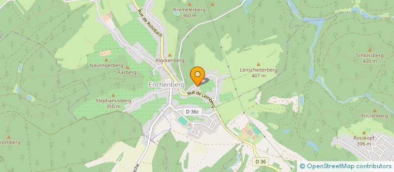 localisation de l'entreprise MADAME CAMILLE FRENZEL  MONTBRONN