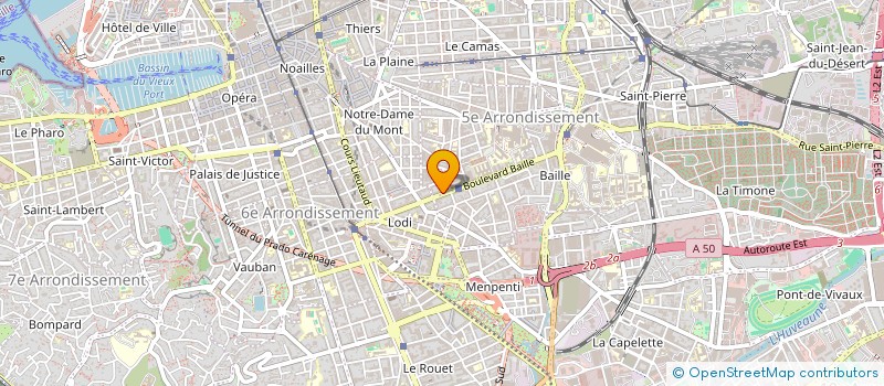 localisation de l'entreprise MADAME CAMILLE FROMM  MARSEILLE