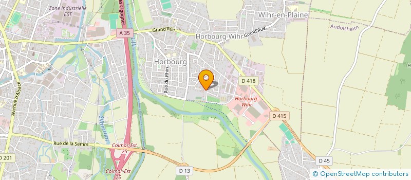 localisation de l'entreprise MADAME CAMILLE FROMM  HORBOURG-WIHR