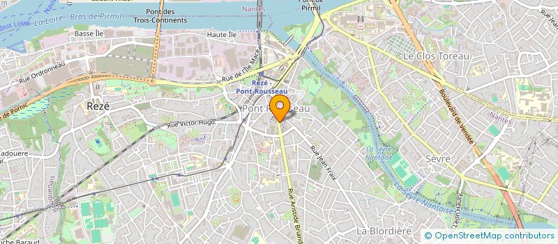 localisation de l'entreprise MADAME CAMILLE FURLING  REZE