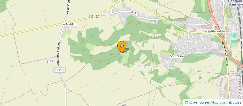 localisation de l'entreprise MADAME CAMILLE GABIACHE  CAUFFRY