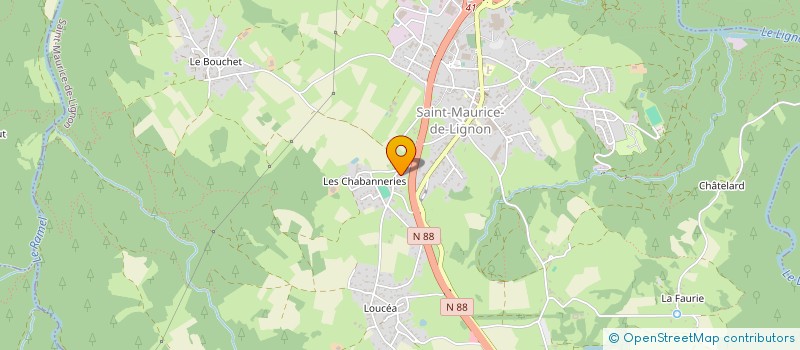 localisation de l'entreprise MADAME CAMILLE GADEA à GRAZAC