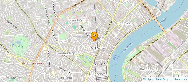 localisation de l'entreprise MADAME CAMILLE GALDEANO  BORDEAUX