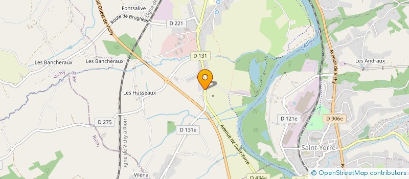 localisation de l'entreprise MADAME CAMILLE GAMBIER à HAUTERIVE