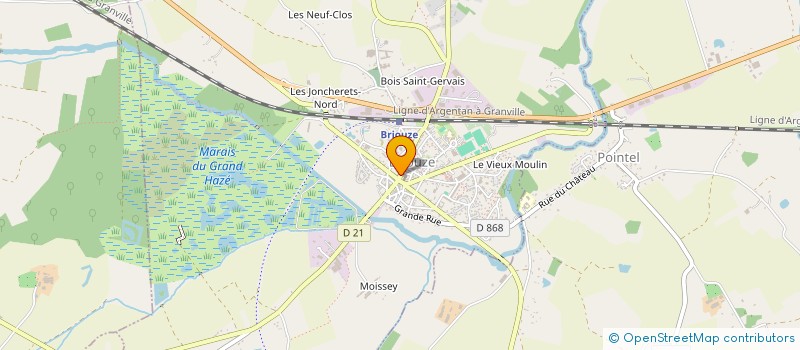 localisation de l'entreprise MADAME CAMILLE GAONACH à BRIOUZE