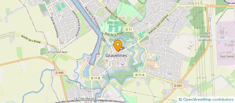 localisation de l'entreprise MADAME CAMILLE GARBERI à GRAVELINES