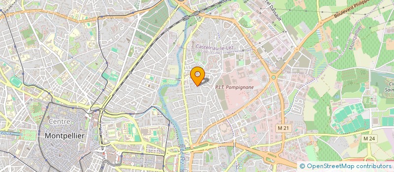 localisation de l'entreprise MADAME CAMILLE GARNIER à MONTPELLIER