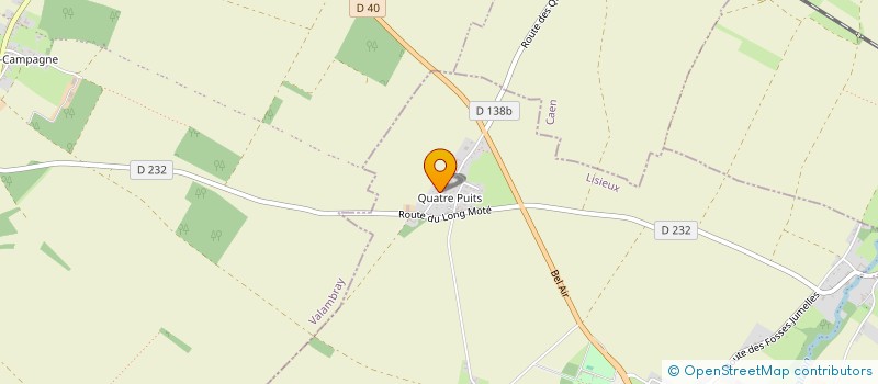 localisation de l'entreprise MADAME CAMILLE GASPARD  MEZIDON VALLEE D'AUGE