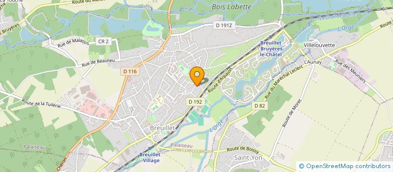 localisation de l'entreprise MADAME CAMILLE GAUDEAUX  BREUILLET