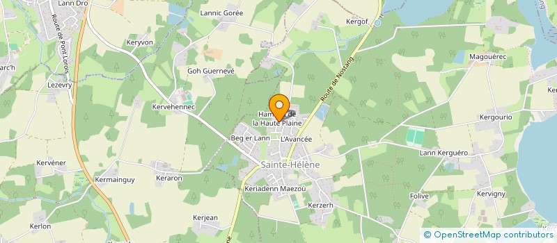 localisation de l'entreprise MADAME CAMILLE GEFFLAUT  SAINTE-HELENE