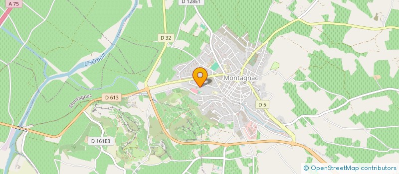 localisation de l'entreprise MADAME CAMILLE GELLY  BEZIERS