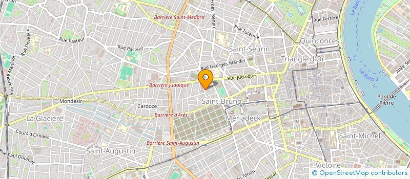 localisation de l'entreprise MADAME CAMILLE GELY  BORDEAUX