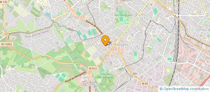 localisation de l'entreprise MADAME CAMILLE GENDRAUD à MONTPELLIER