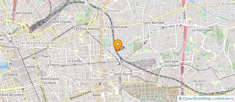 localisation de l'entreprise MADAME CAMILLE GENET à MARSEILLE