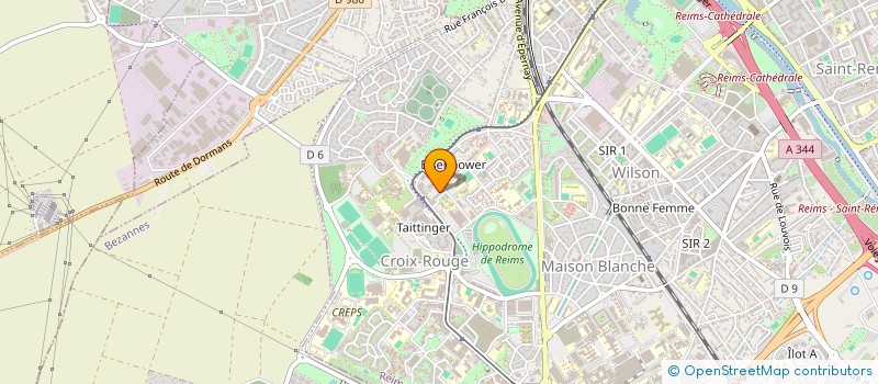 localisation de l'entreprise MADAME CAMILLE GENIN  REIMS