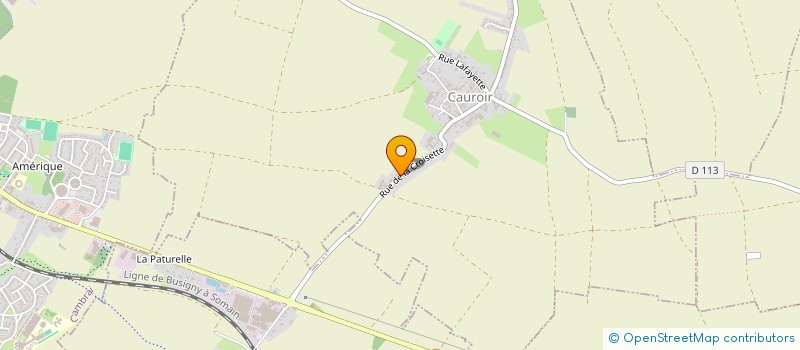 localisation de l'entreprise MADAME CAMILLE GEORGES  CAUROIR