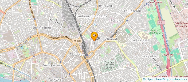 localisation de l'entreprise MADAME CAMILLE GERFAUX à TOULOUSE