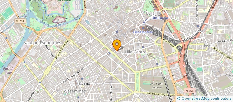 localisation de l'entreprise MADAME CAMILLE GEVAERT à LILLE