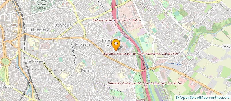 localisation de l'entreprise MADAME CAMILLE GIARD  MONTAUBAN