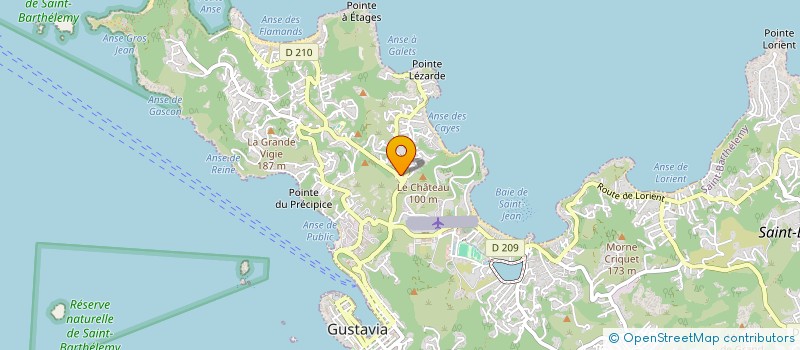 localisation de l'entreprise MADAME CAMILLE GIBERT  SAINT-BARTHELEMY