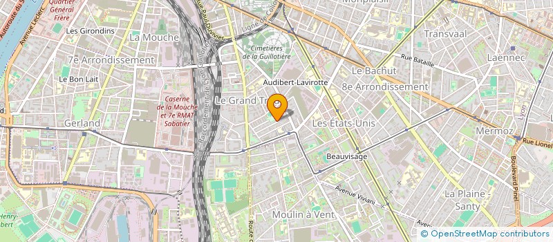 localisation de l'entreprise MADAME CAMILLE GIBIERGE  LYON