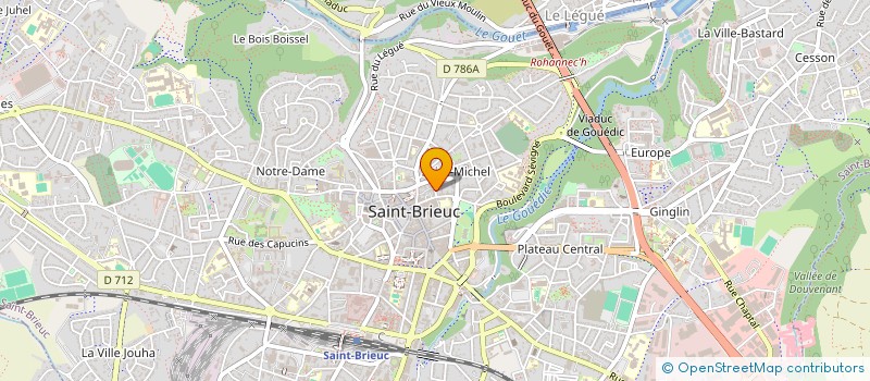 localisation de l'entreprise MADAME CAMILLE GICQUEL à SAINT-BRIEUC