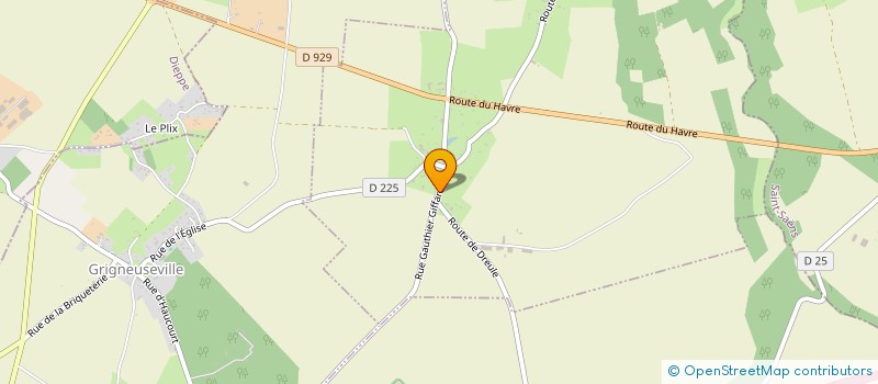 localisation de l'entreprise MADAME CAMILLE GILLON  BEAUMONT-LE-HARENG