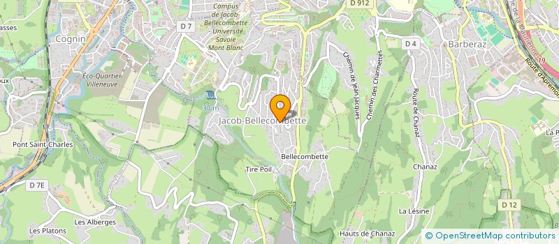 localisation de l'entreprise MADAME CAMILLE GIRARD  JACOB-BELLECOMBETTE