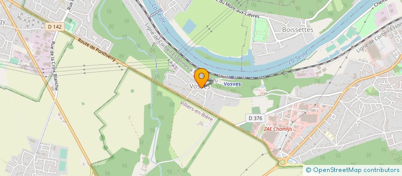 localisation de l'entreprise MADAME CAMILLE GIRAULT à DAMMARIE-LES-LYS