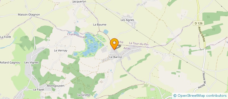 localisation de l'entreprise MADAME CAMILLE GIRERD  ARTAS