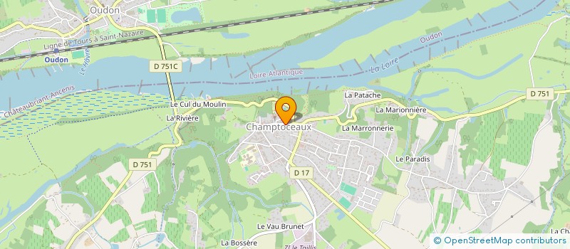 localisation de l'entreprise MADAME CAMILLE GLAUD  OREE D'ANJOU