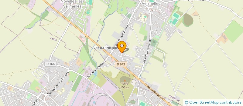 localisation de l'entreprise MADAME CAMILLE GLORIANT  VERMELLES