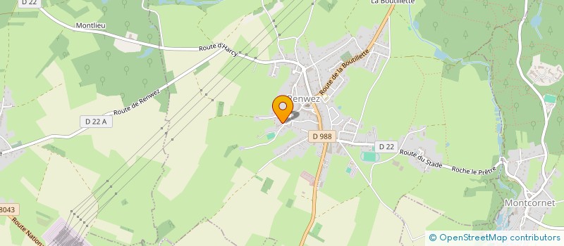 localisation de l'entreprise MADAME CAMILLE GODART  LONNY