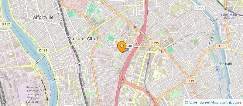 localisation de l'entreprise MADAME CAMILLE GODEFROY à MAISONS-ALFORT